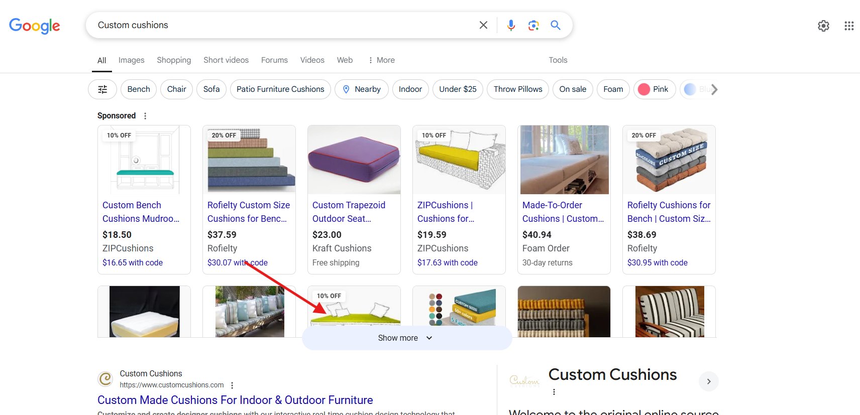 Google Test New Shopping Ads Design