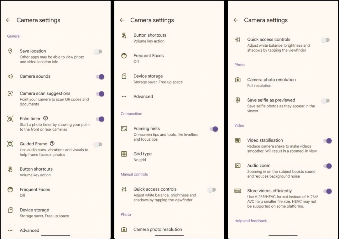 google-pixel-camera-current-ui google pixel camera current UI