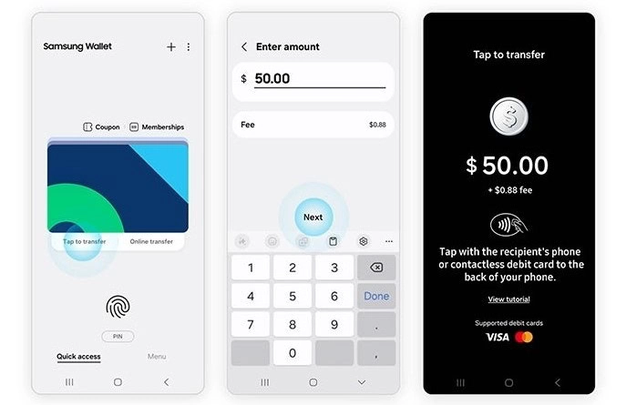 samsung-wallet-tap-to-transfer Samsung Wallet Tap to Transfer
