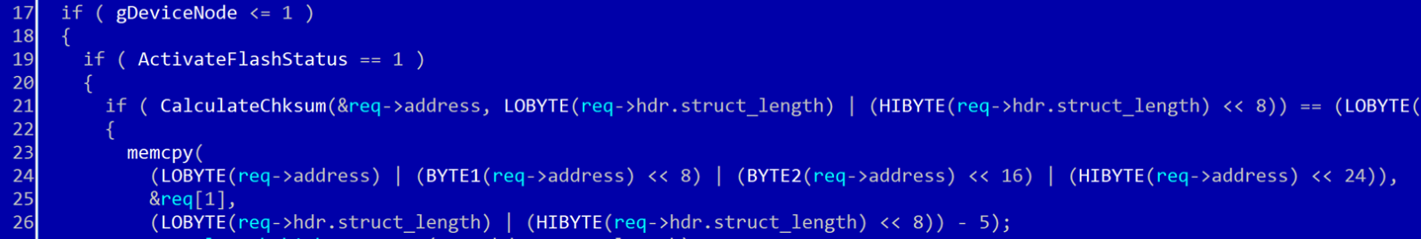 screenshot-memory-access-shellcode-injection Screen capture of memory access and shellcode injection.