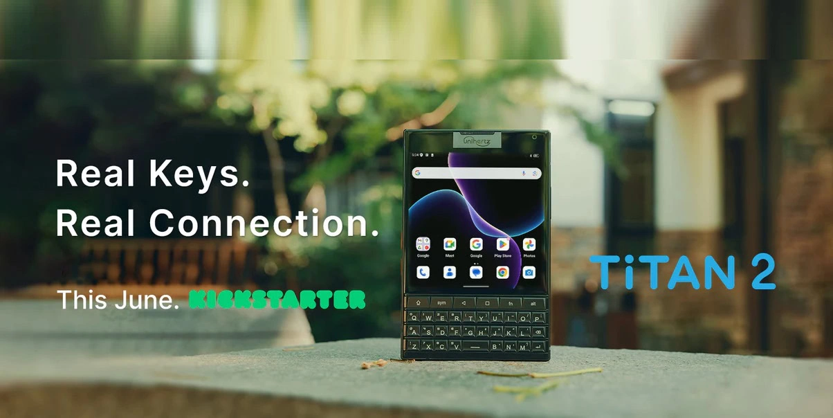 unihertz-titan-2-blackberry-passport-design Unihertz Titan 2 Blackberry Passport design