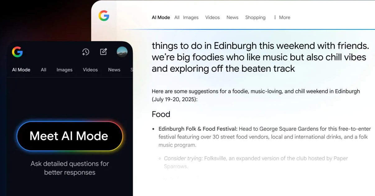 Google Search AI Mode UK