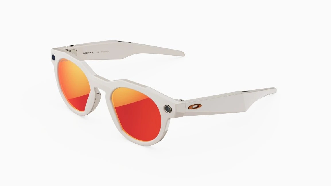 Oakley Meta HSTN Warm Grey with Ruby7