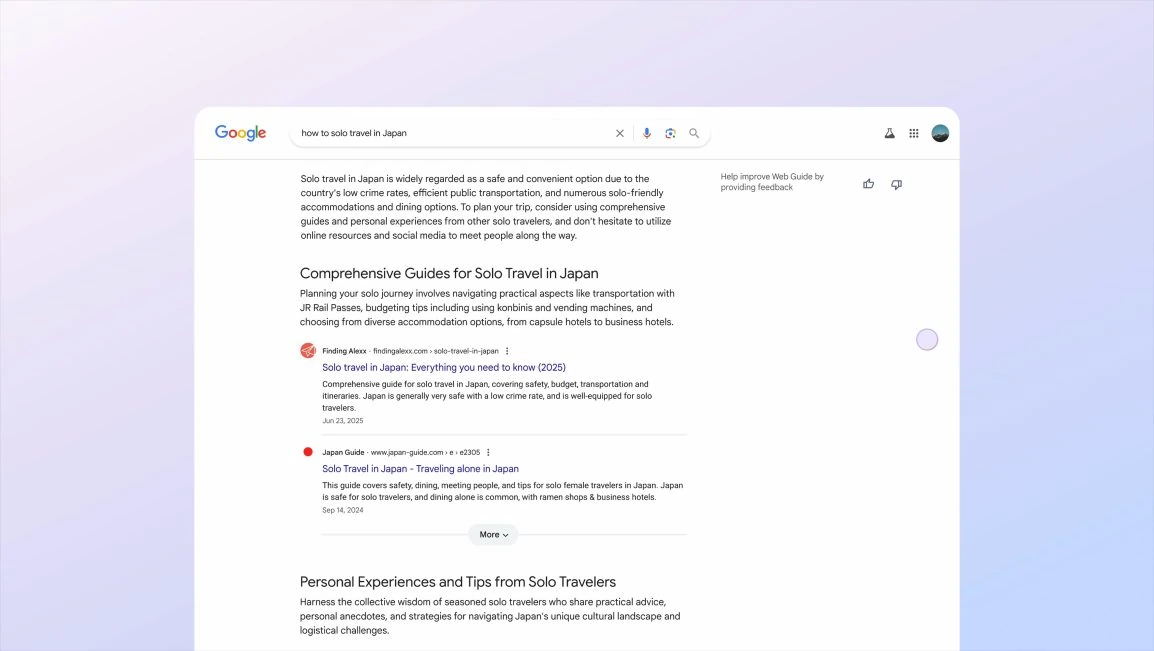 Search Labs Web Guide 2
