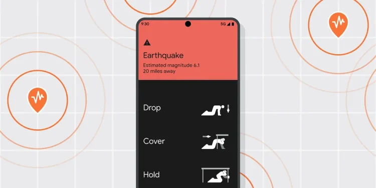 “Google’ın Android Ağı, Deprem Uyarıları İçin Değerli Bir Kaynak Oluyor”