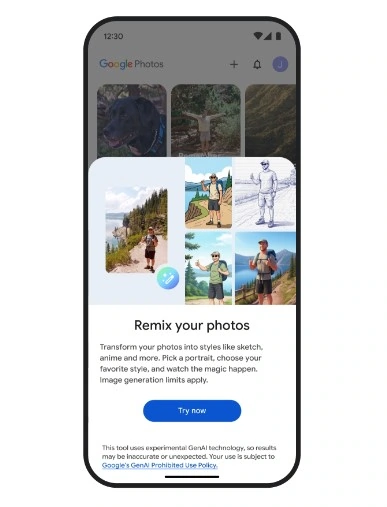 Google Photos Remix feature 1