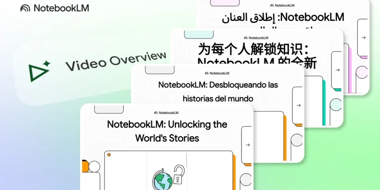Google, NotebookLM’yi 80 Dil için Video Tanıtımlarla Güncelledi
