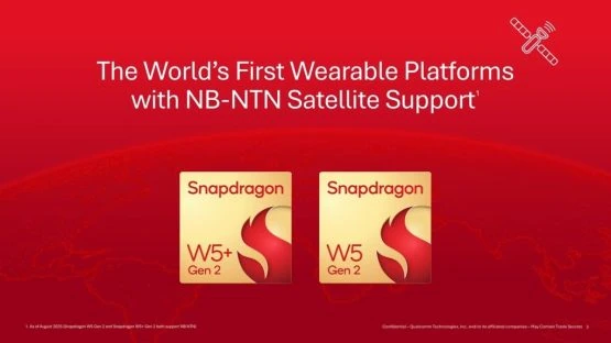 Qualcomm Snapdragon W5 Gen 2 announced