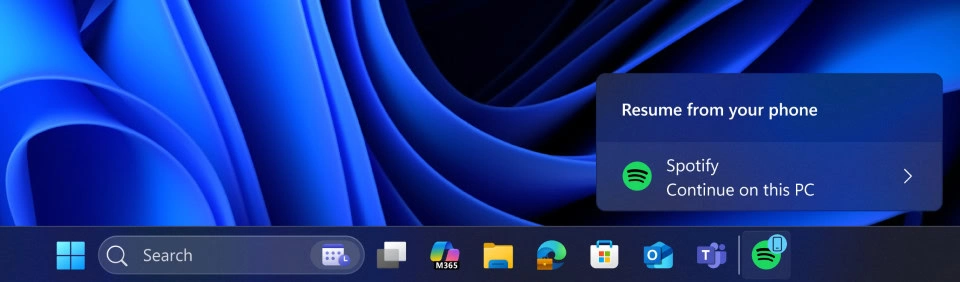 resume-taskbar-alert-spotify-launch Resume Taskbar Alert Spotify Launch