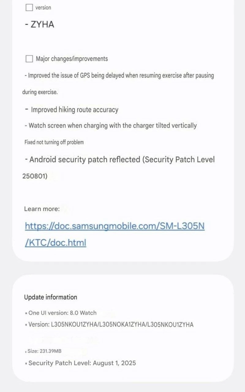 samsung-galaxy-watch-7-one-ui-8-beta-3-changelog Samsung Galaxy Watch 7 One UI 8 beta 3 changelog