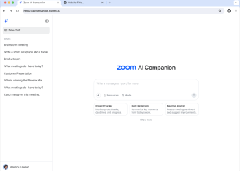 Zoom, Yeni Güncellemesinde AI Not Tutucu ve Avatarlar Yayınladı