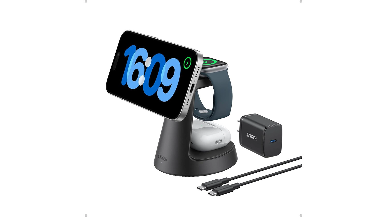Anker MagGo 3-in-1 MagSafe Charger