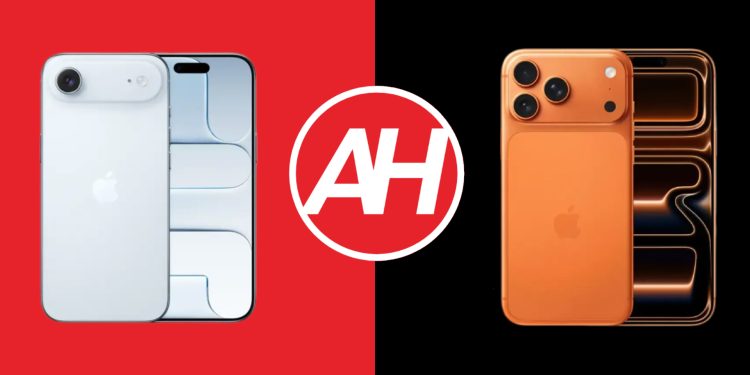 “Apple iPhone Air ile Apple iPhone 17 Pro Max Karşılaştırması”