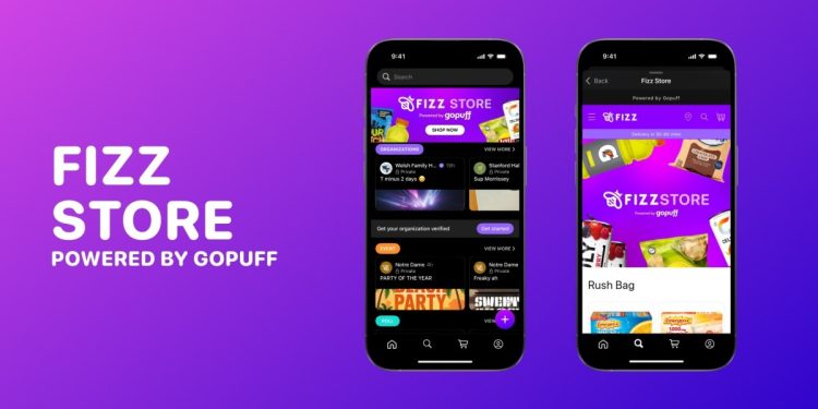 Fizz, Kolej Sosyal Uygulaması Gıda Teslimatına Genişliyor