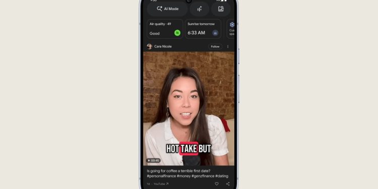 Google, Discover sayfasını içerik üreticileriyle yeniledi.