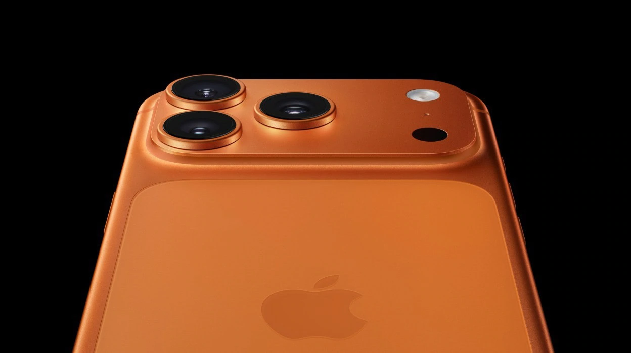 iphone 17 pro max orange rear cameras