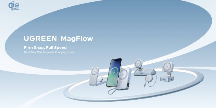 UGREEN’in Yeni MagFlow Qi2 Şarj Aletleri, Pixel 10 ve iPhone 17 için 25W Kablosuz Güç Sunuyor