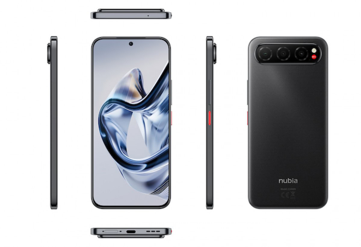 Nubia Air design all angles
