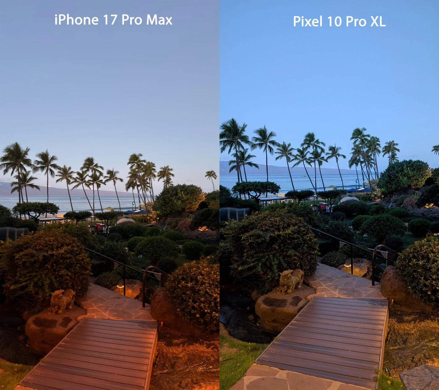 pixel 10 pro xl vs iphone 17 pro max camera 2