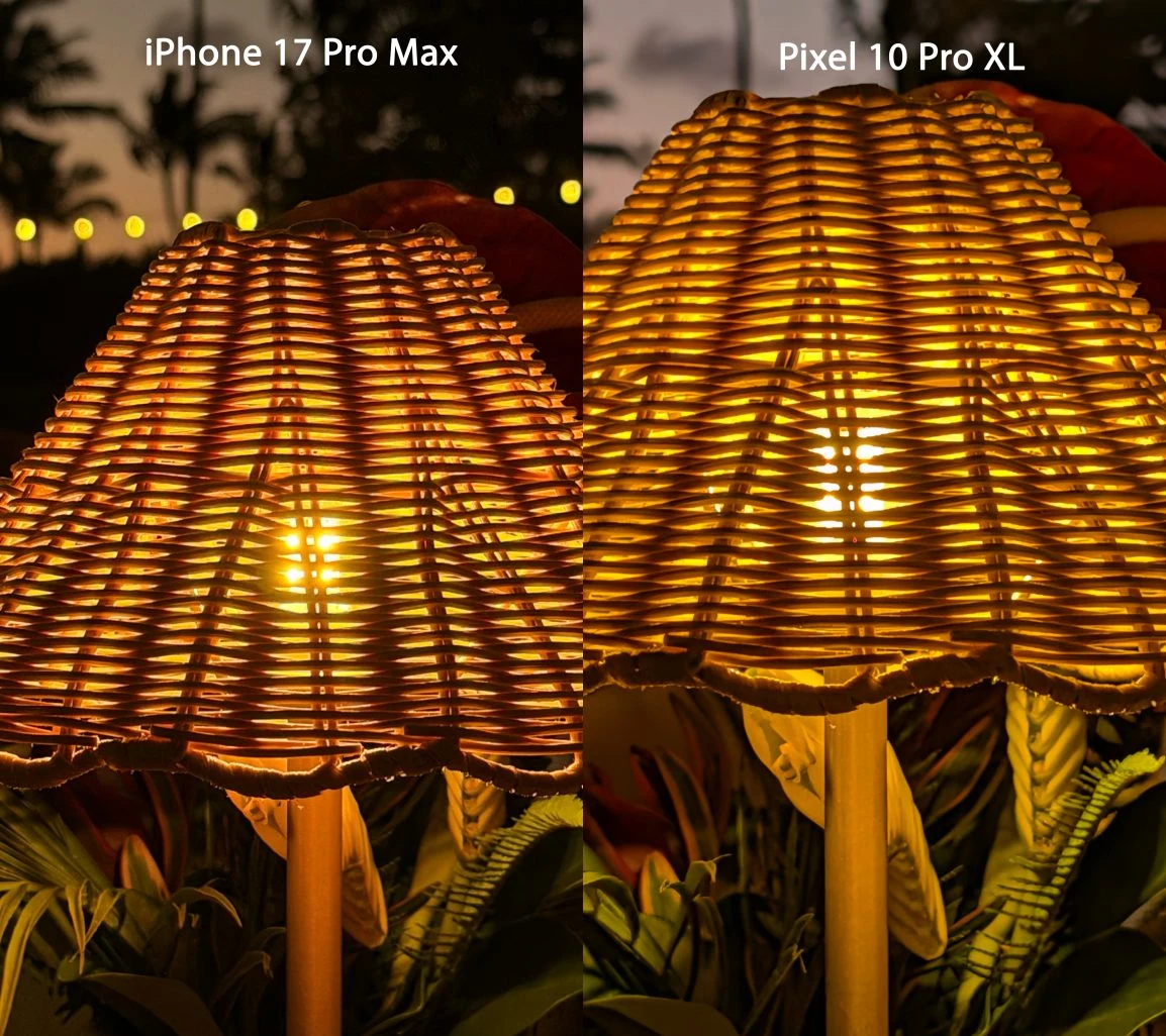 pixel 10 pro xl vs iphone 17 pro max camera 3