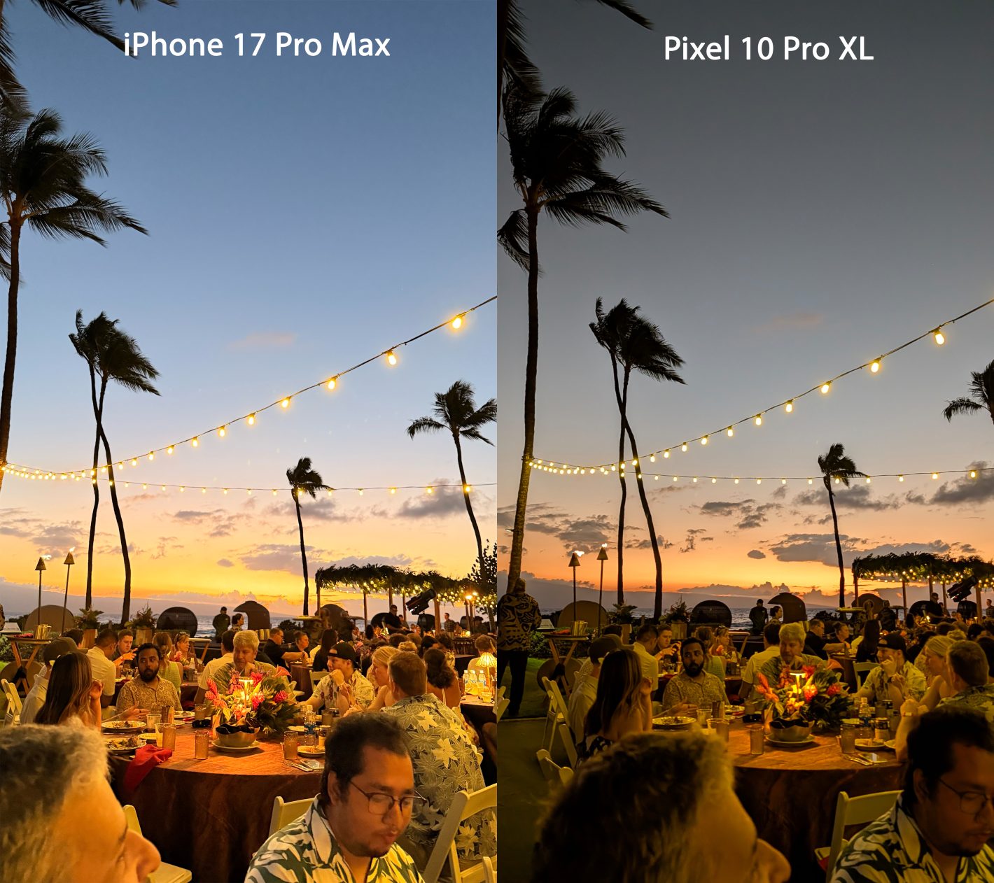 pixel 10 pro xl vs iphone 17 pro max camera 5