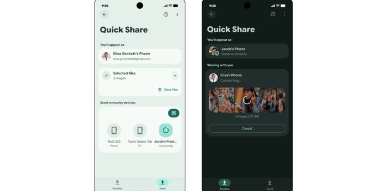 “Quick Share Yeniden Tasarımı Android’de Daha Geniş Kapsamda Yaygınlaşıyor”