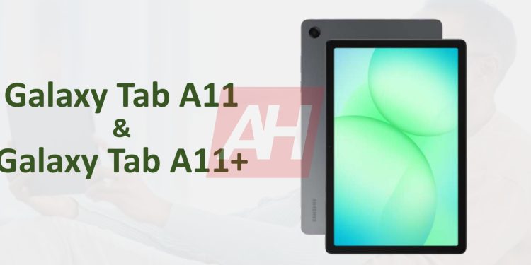 Samsung Galaxy Tab A11 ve A11+ için Resmi Tasarımlar, Teknik Özellikler ve Pazarlama Materyalleri