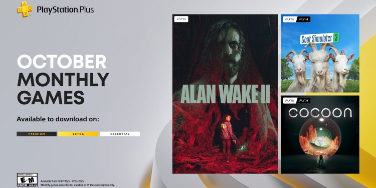 “PlayStation Plus Aylık Oyunları Ekim: Alan Wake 2, Goat Simulator 3, Cocoon”