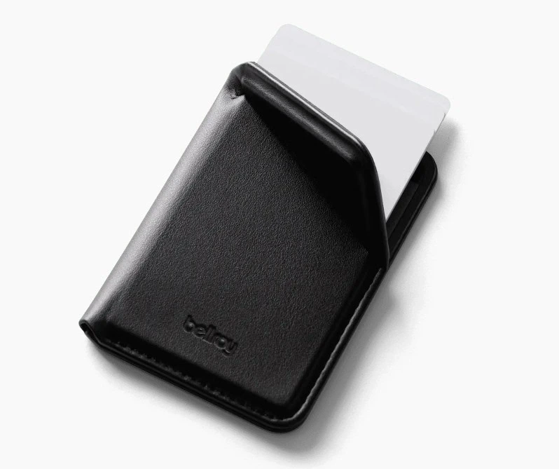 Bellroy Leather Mag Wallet with Pixelsnap
