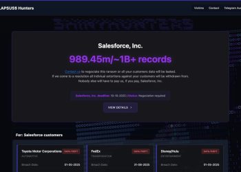 Hacking grubu Salesforce müşterilerinden 1 milyar kayıt çaldığını iddia etti