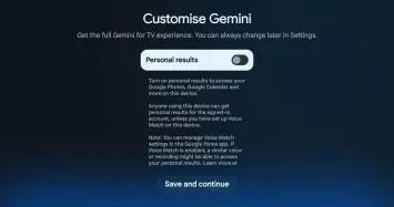 Google Gemini AI Sony Google TV rollout 2
