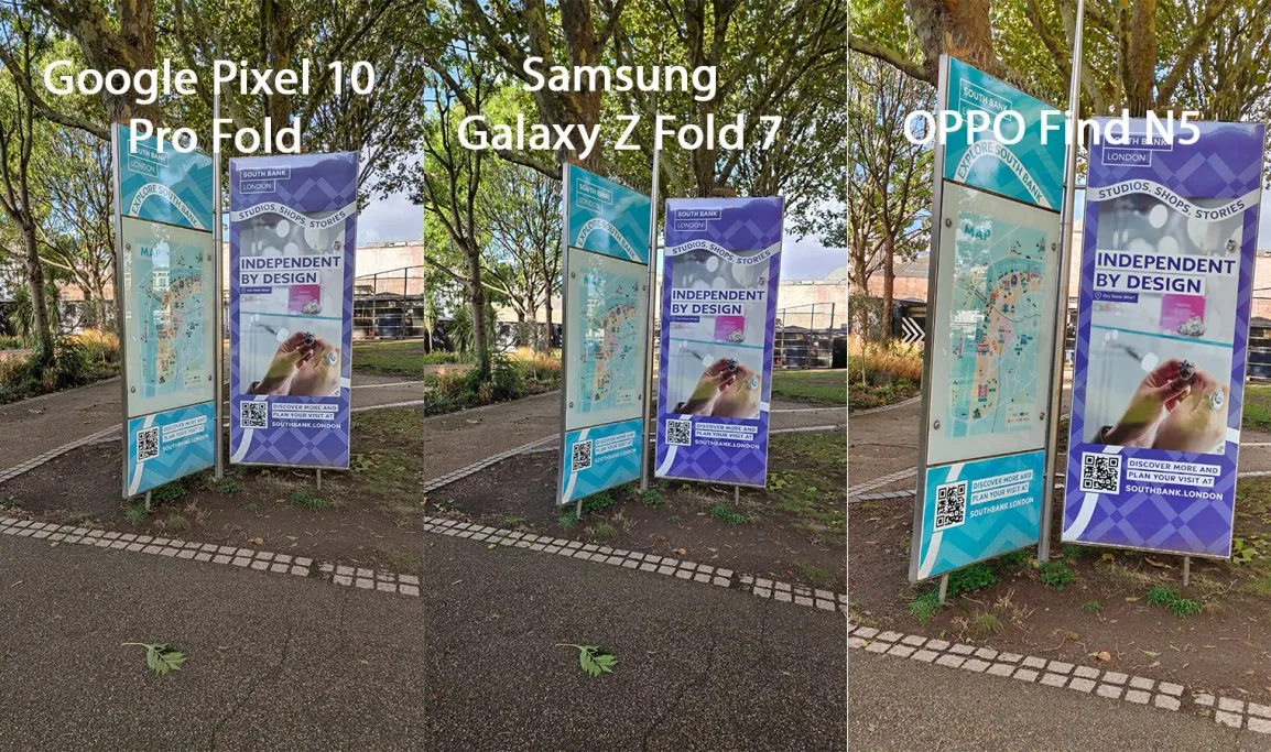 Google pixel 10 pro fold galaxy z fold 7 find n5 comparison 6
