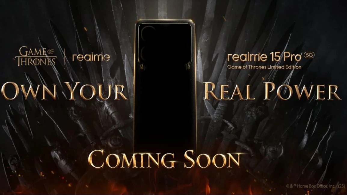 Realme 15 Pro Game of Thrones
