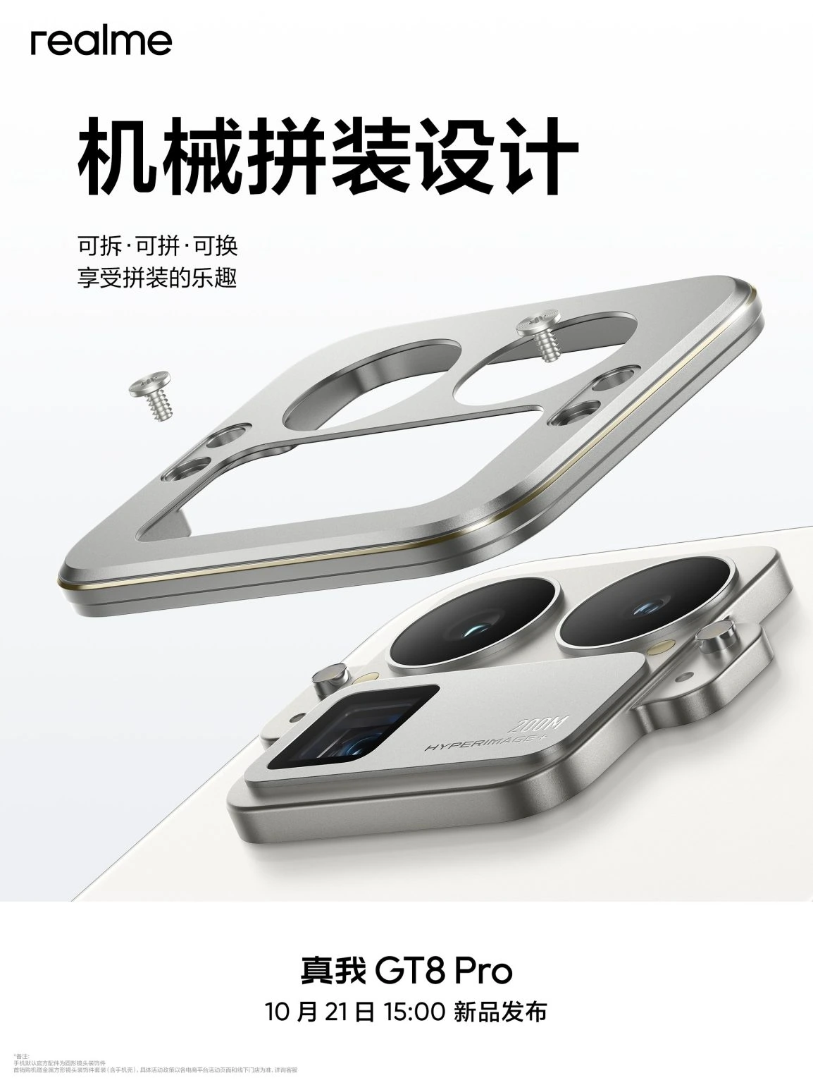 realme GT 8 Pro camera deco 4
