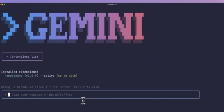 Google, komut satırı kodlama aracı için uzantı sistemini tanıttı.