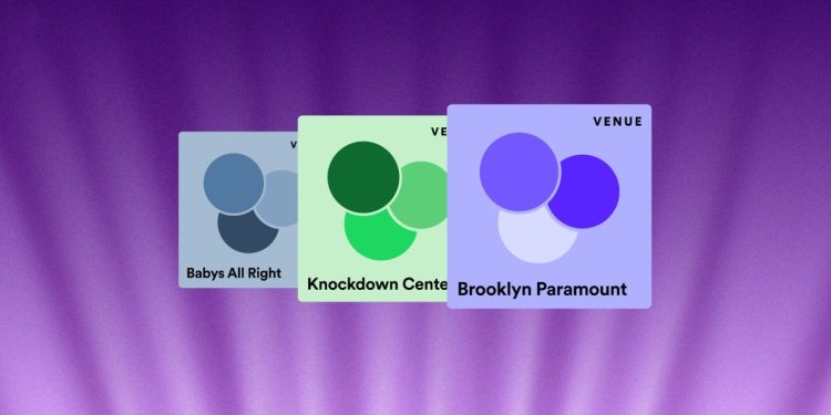 Spotify, etkinlikler için mekanları takip etme imkanı sunuyor!