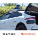 Waymo, DoorDash ile teslimat hizmetine geri dönüyor.