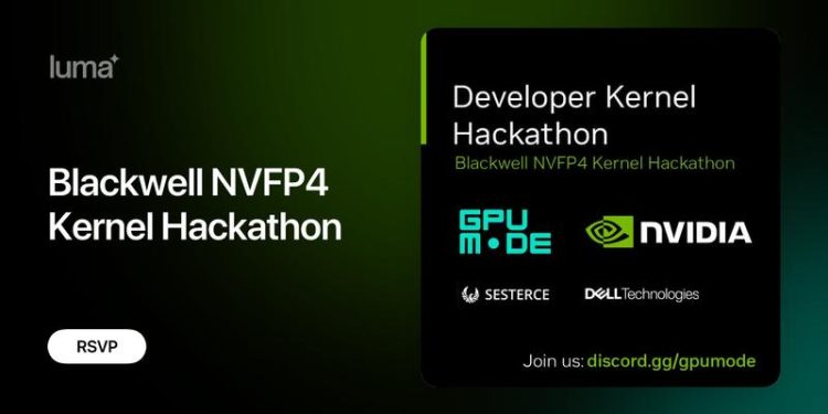 “Blackwell NVFP4 Kernel Hackathon: Yenilikçi Fikirler ve Geliştiriciler İçin Bir Araya Gelme Etkinliği”