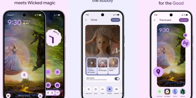 Google Pixel Telefonlar, Rakiplerin Özelleştirme Olanaklarına Meydan Okumak İçin Tek Dokunuşla Temalar Sunuyor